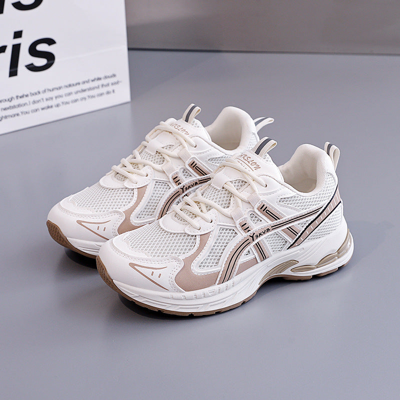 Damen Sportliche Sneakers mit dynamischer Mesh-Oberfläche und stoßdämpfender Sohle R&B