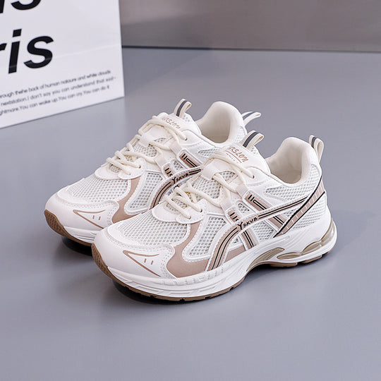 Damen Sportliche Sneakers mit dynamischer Mesh-Oberfläche und stoßdämpfender Sohle R&B