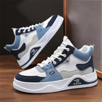 Damen Sportliche High-Top Sneakers mit stoßdämpfender Sohle und atmungsaktivem Obermaterial R&B