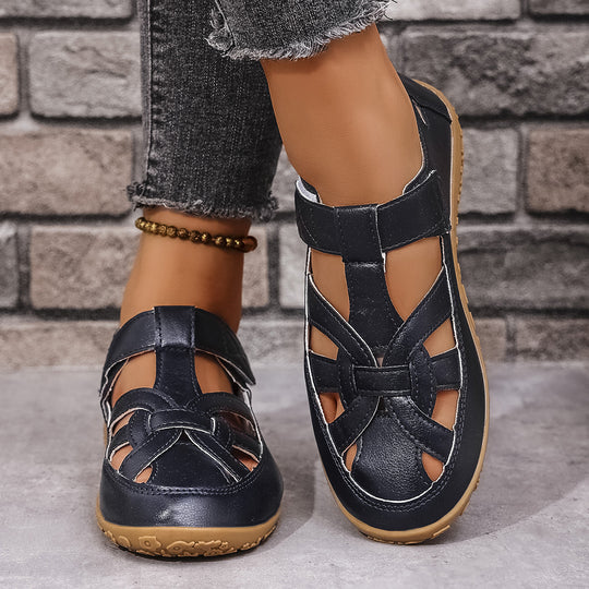 Damen Freizeitschuhe mit verstellbarem Riemendesign R&B