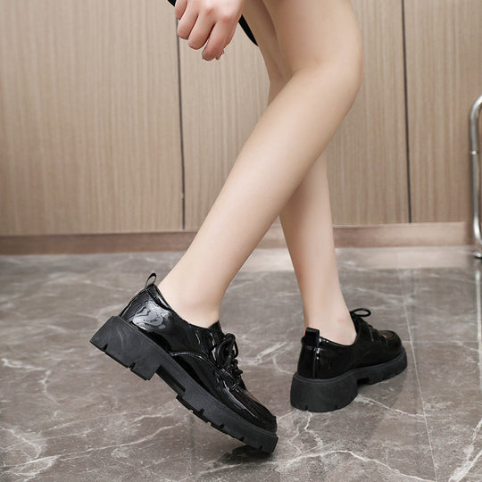 Damen Modische Plateau Schnürschuhe R&B