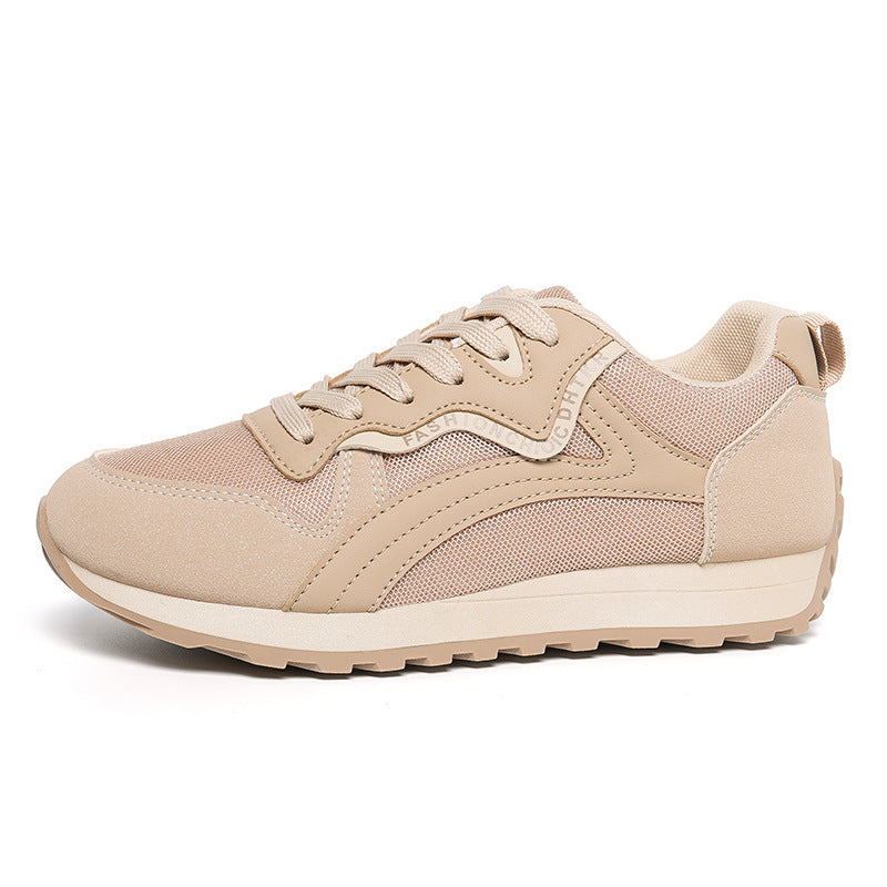 Damen Sportliche Freizeitschuhe mit atmungsaktiven Mesh-Einsätzen und dämpfender Laufsohle R&B