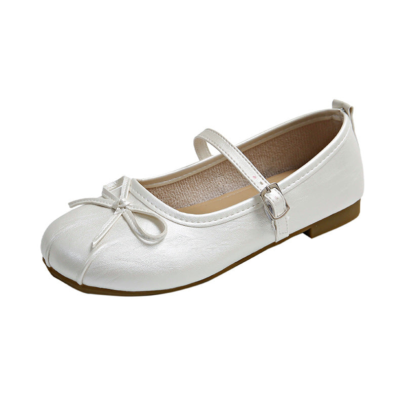 Damen Ballerinas mit verstellbarem Riemen und schickem Schleifen-Detail R&B