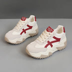 Damen modische Chunky Sneakers R&B