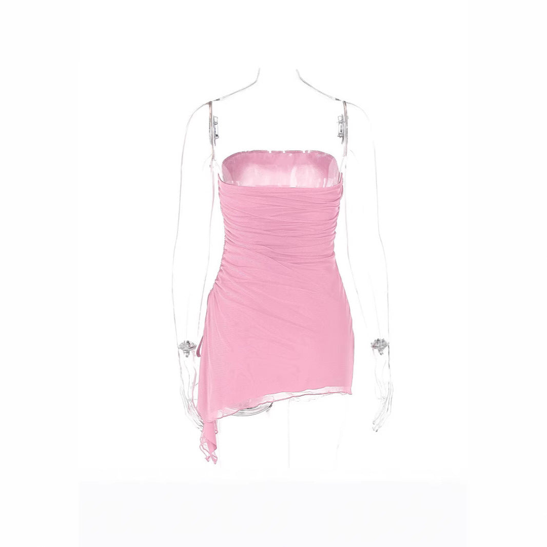 Damen Wickelkleid mit raffinierten Rüschendetails R&B