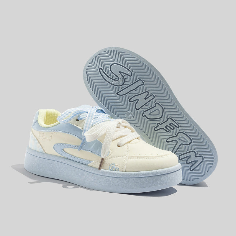 Damen Sneakers mit innovativem Support-System und rutschfester Gummisohle