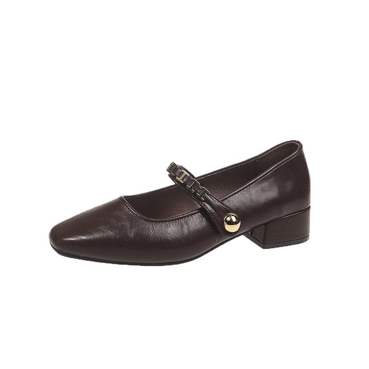 Damen elegante Mary Jane Ballerinas R&B