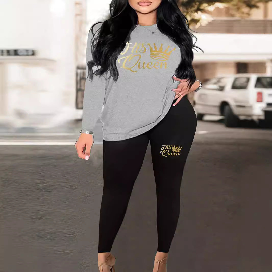 Damen Langarmshirt mit niedlichem Bärenmotiv und lässigem Schnitt R&B