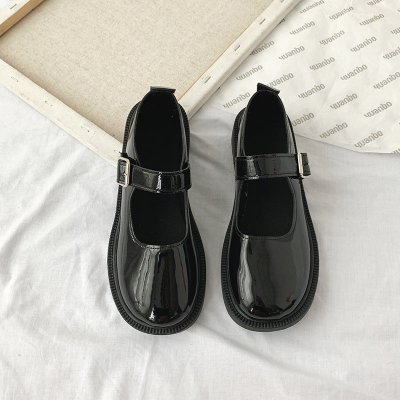 Damen elegante Mary Jane Schuhe mit verstellbarem Riemchen und weichem Innenfutter R&B
