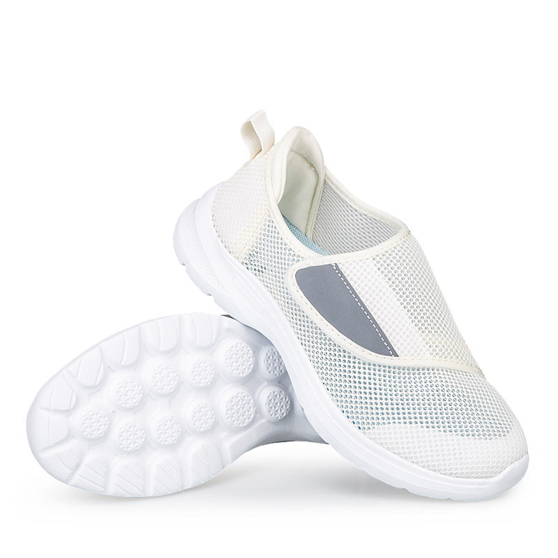 Damen Atmungsaktive Slip-On Sneakers mit rutschfester Sohle R&B