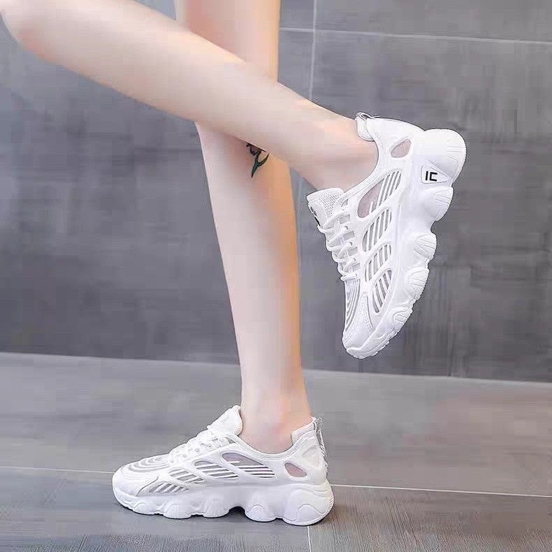 Damen Sportschuhe mit atmungsaktivem Obermaterial und rutschfester Sohle