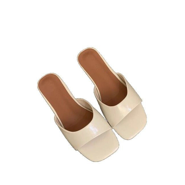 Damen modische Slide-Pantoletten mit elegantem Riemen und bequemer Fußbettgestaltung R&B
