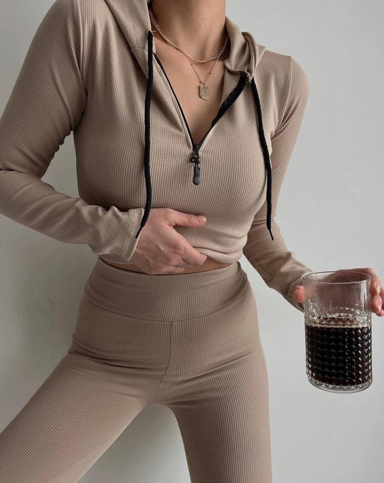 Damen Langärmliges Fitnessoberteil R&B