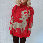 R&B | Weihnachtlicher Strickpullover Mit Festlichem Motiv