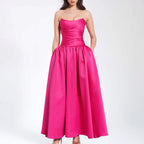 Damen Ballkleid mit schulterfreiem Design und voluminösem Rock R&B