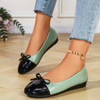 Damen Bequeme Ballerinas mit elegantem Schleifendetail R&B