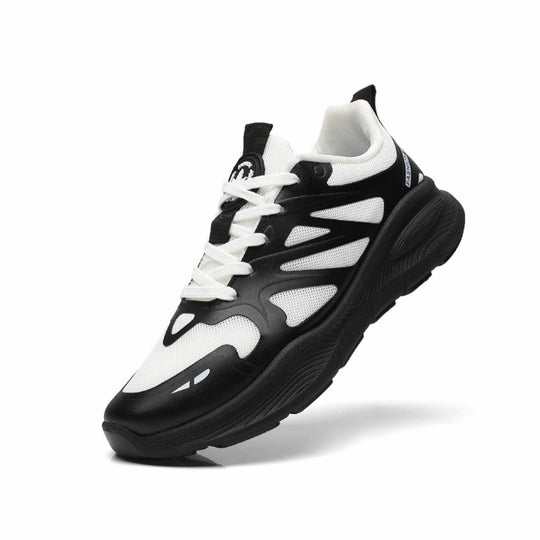 Damen Sportliche Lauf-Sneaker mit atmungsaktiver Netzstruktur und dämpfender Sohle R&B
