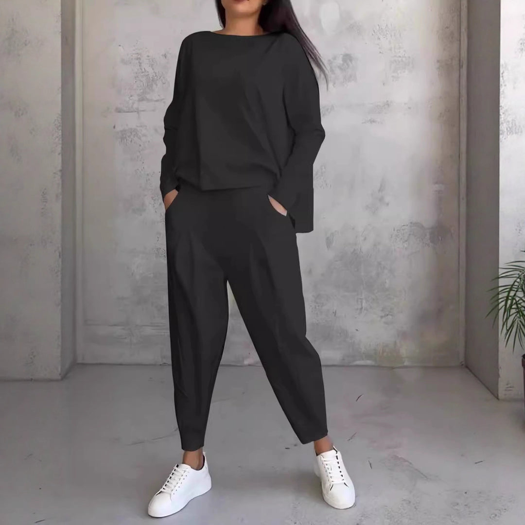 Damen Stilvolles und bequemes Lounge-Set mit weitem Schnitt R&B