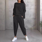 Damen Stilvolles und bequemes Lounge-Set mit weitem Schnitt R&B