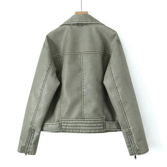 Damen Bikerjacke im Vintage-Stil R&B