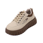 Damen modische Plattform Sneakers mit dynamischem Design und dämpfender Sohle R&B