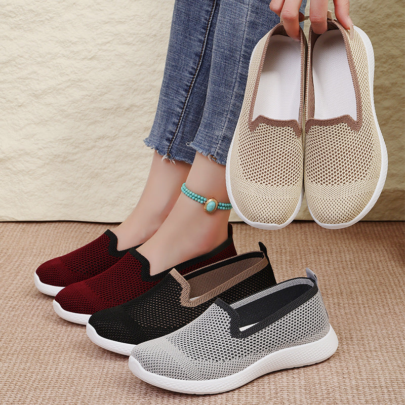 Damen Atmungsaktive Slip-On Sneaker R&B