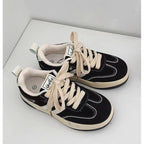 Damen modische Sneakers mit strapazierfähigem Obermaterial und rutschfester Sohle R&B