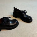 Damen Elegante Schnürschuhe mit robustem Blockabsatz und flexibler Sohle R&B