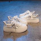 Damen Plattform-Sneaker mit atmungsaktivem Obermaterial und trendiger Sohlentechnologie R&B