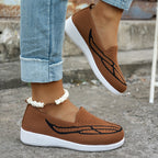 Damen Bequeme Slip-On Sneakers mit atmungsaktivem Obermaterial R&B