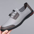 Damen Komfortable Mesh-Sneaker mit elastischer Schnürung und rutschfester Sohle R&B