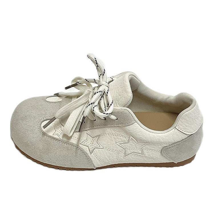 Damen Sneaker mit modischem Sternen-Design und rutschfester Sohle R&B