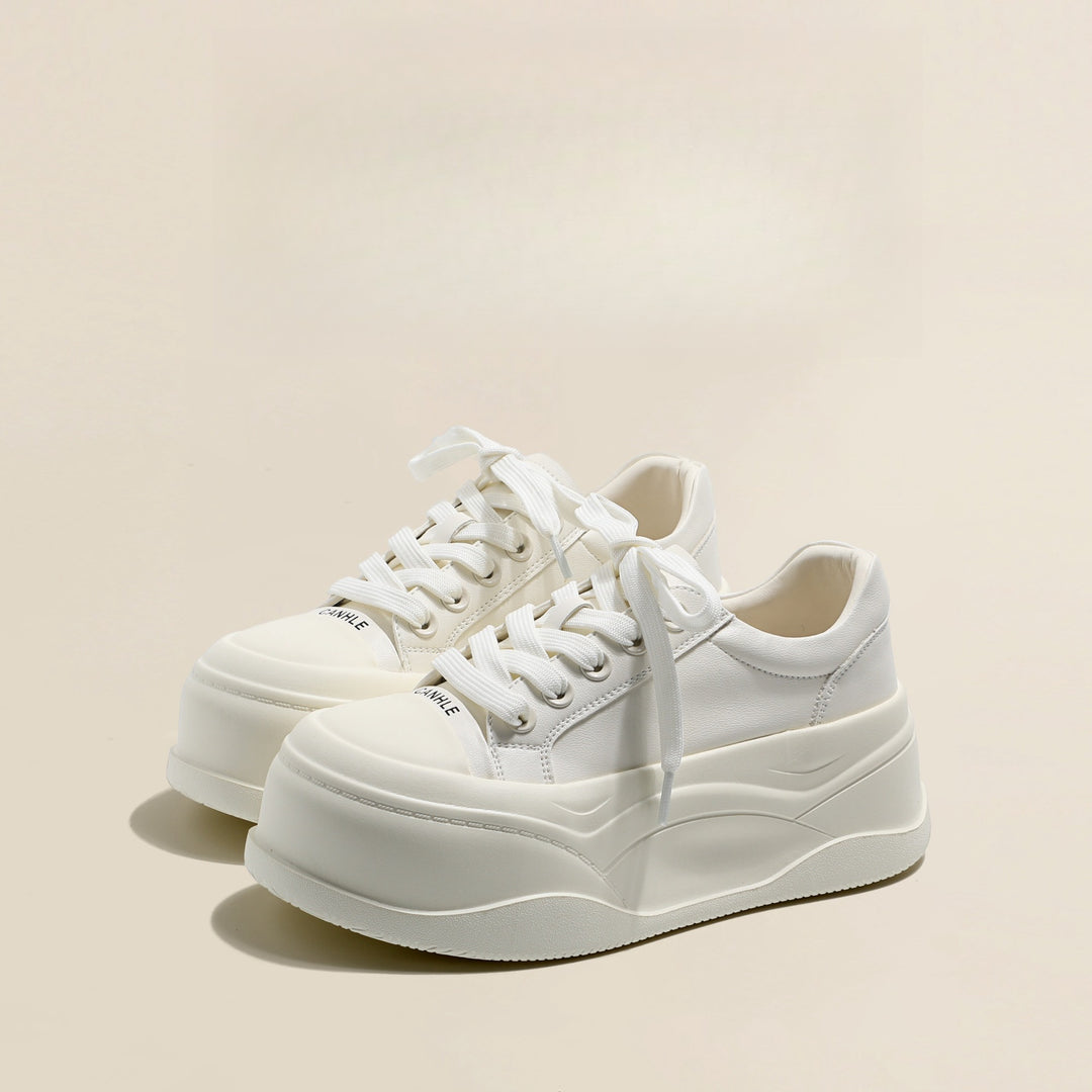 Damen Plateau-Sneaker mit trendigem Design und komfortabler Dämpfung R&B