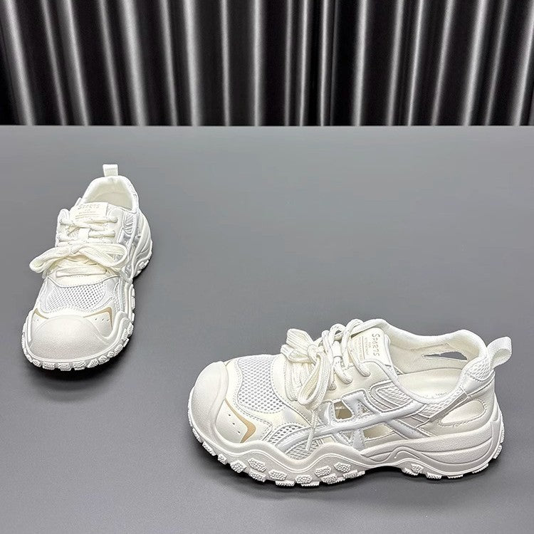 Damen sportive Lifestyle-Sneaker mit atmungsaktiver Mesh-Oberfläche und hochwertiger Dämpfungstechnologie R&B