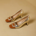 Damen elegante Pumps mit modischem Zierelement