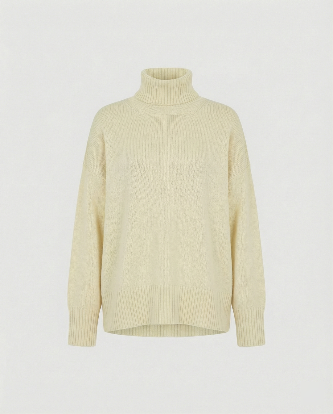 Damen kuscheliger Rollkragenpullover R&B