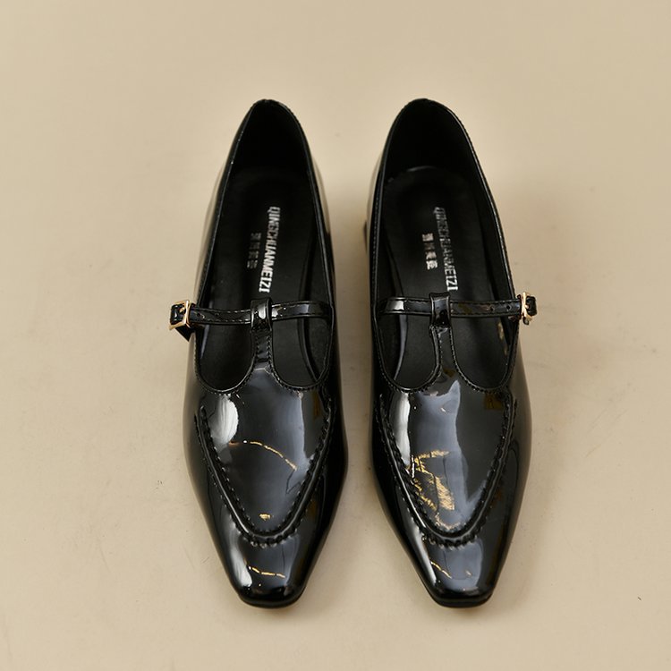 Damen elegante Mary Jane Pumps mit modischem Blockabsatz R&B