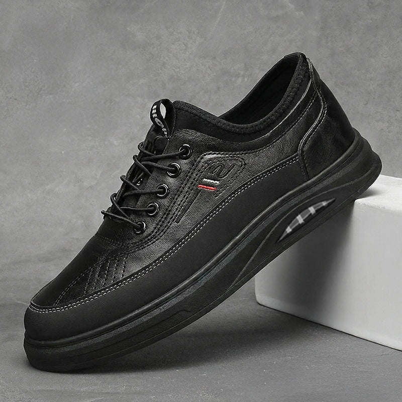 Damen Bequeme und stylische Ledersneaker mit rutschfester Sohle und atmungsaktivem Innenfutter