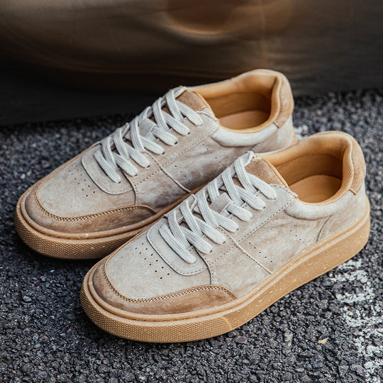 Damen Sportliche Sneaker aus hochwertigen Veloursleder mit ergonomischer Dämpfung R&B