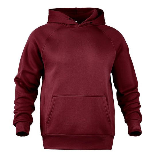 Herren Kapuzenpullover mit lässigem Schnitt und praktischer Kängurutasche R&B