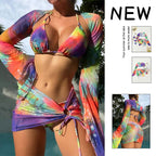 Damen Bikini-Set mit stylischem Cover-Up R&B