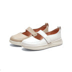 Damen Bequeme Slip-On Sneakers mit verstellbarem Riemen