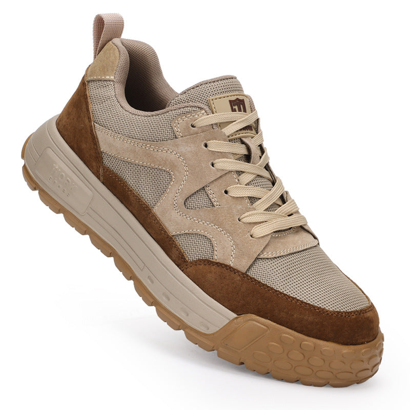 Herren sportliche Sneaker mit atmungsaktivem Obermaterial und stoßdämpfender Sohle R&B