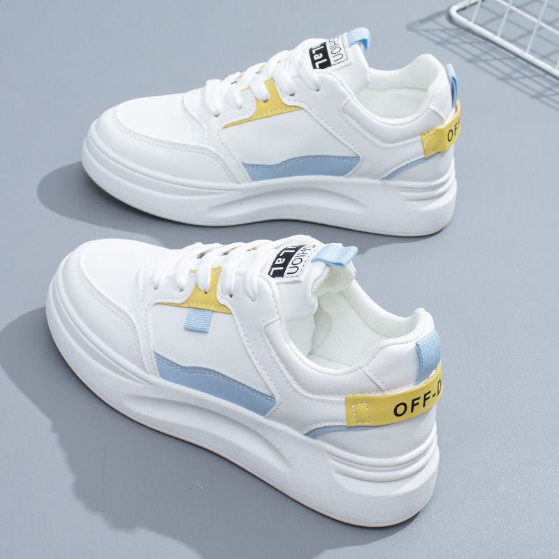 Damen Sportliche Sneakers mit leichtem Plateau