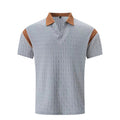 Herren Kurzarm Poloshirt mit strukturiertem Kragen und sportlichem Design R&B