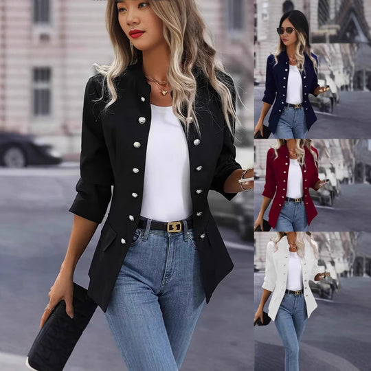 Damen elegante Blazerjacke R&B
