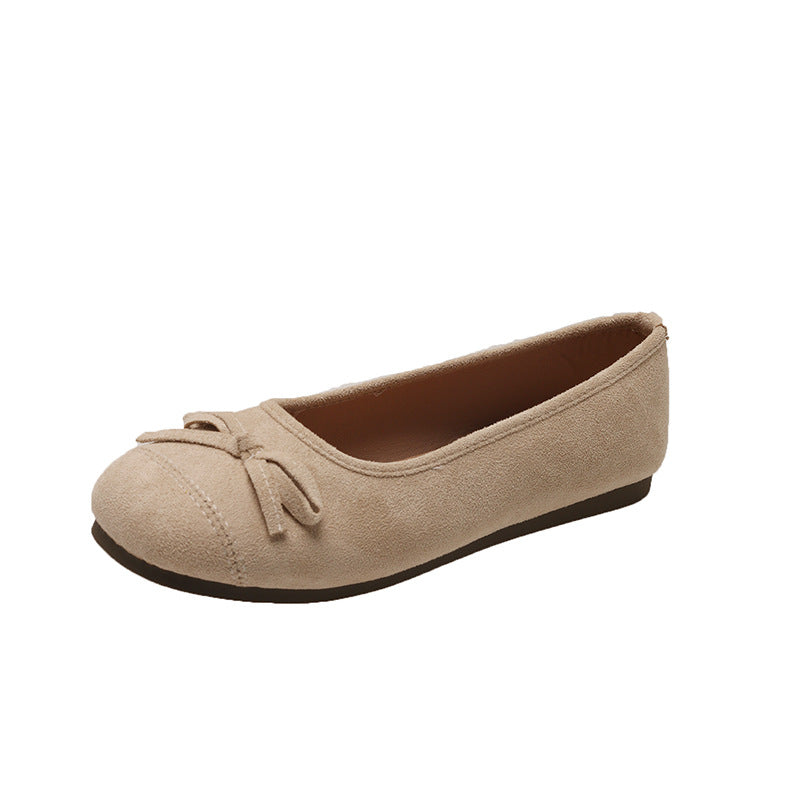 Damen Ballerina-Schuhe mit elegantem Schleifendetail R&B