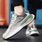 Damen Sportliche Sneaker mit stoßdämpfendem System und atmungsaktiver Oberflächenstruktur