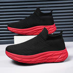 Damen Hochleistungs-Laufschuhe mit atmungsaktivem Strickoberteil und flexibler Sohle R&B