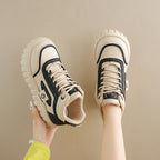 Damen Chunky High-Top Sneakers mit innovativer Sohlenkonstruktion R&B